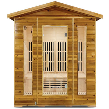 regen8-quadro-outdoor-4-person-infrared-sauna-natural-front-view