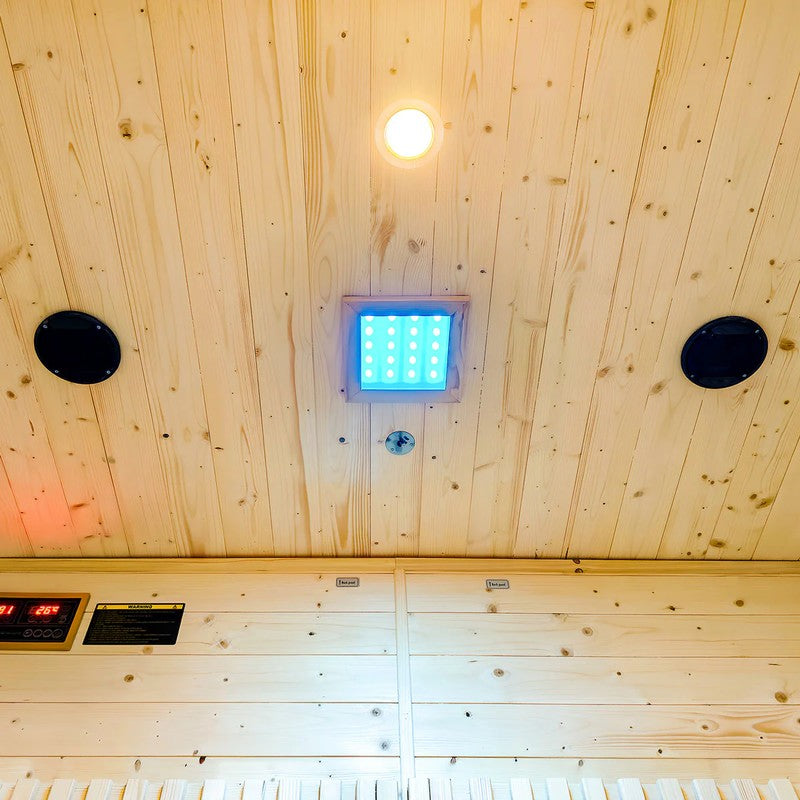 regen8-quadro-outdoor-4-person-infrared-sauna-natural-interior-ceiling-led-speakers