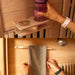 regen8-trio-outdoor-3-person-infrared-sauna-cup-holder-towel-rack-storage