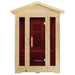 regen8-trio-outdoor-infrared-sauna-3-person-front-view-red-light