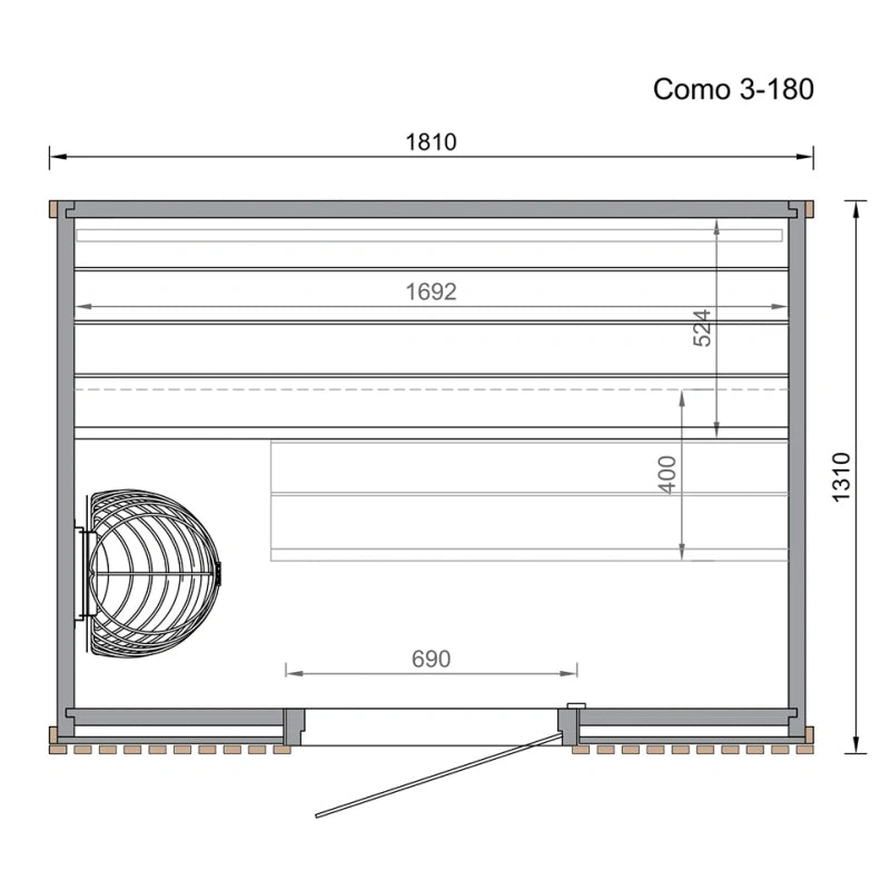 Leil? Como 3-180 Indoor Series