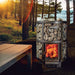 Wood burning heater Harvia Legend 240 GreenFlame black