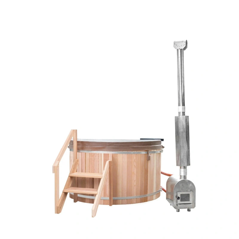 Shym Saunas wood burn Stainless Steel Hot Tub and Pool Water Heater