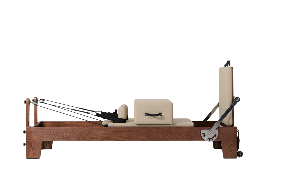 Wood Reformer The Walnut Studio Pilates Reformer - Pilates training view