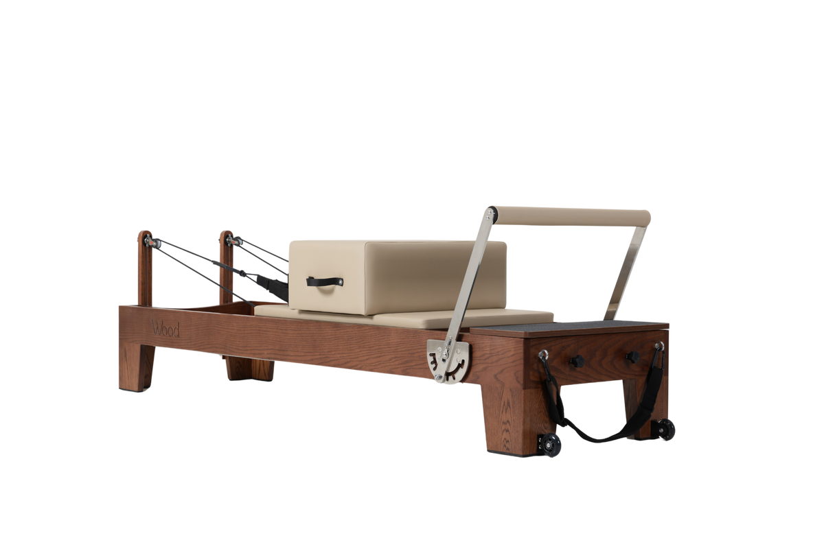 Wood Reformer The Walnut Studio Pilates Reformer - studio and home use